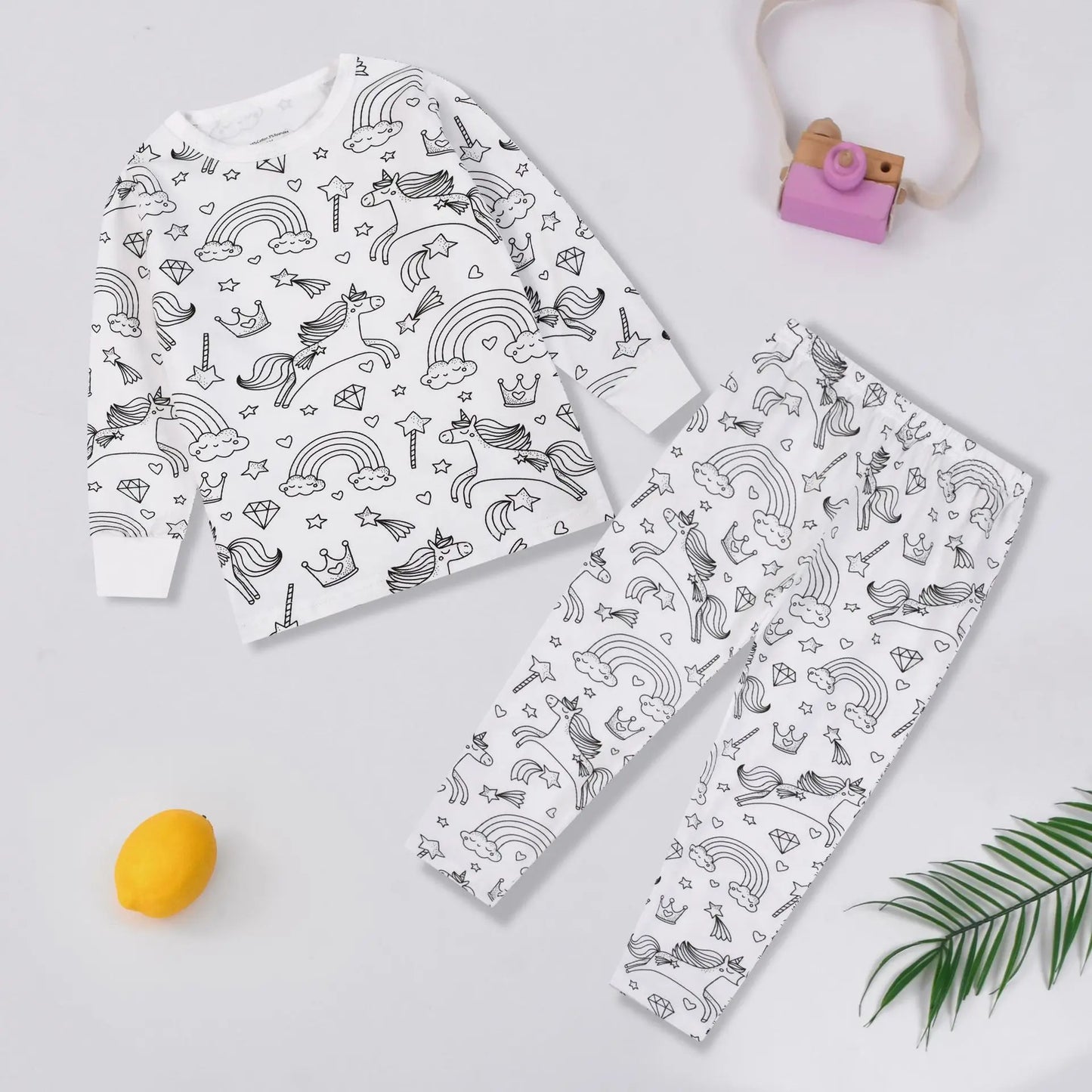 *Kids DIY Sketch Pajama Set* Baby/Boys/Girls
