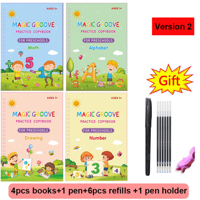Children's Magic Practice Book (Set #2)