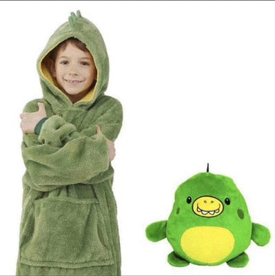 Kids Soft Pet Toy x Blanket/Hoodie