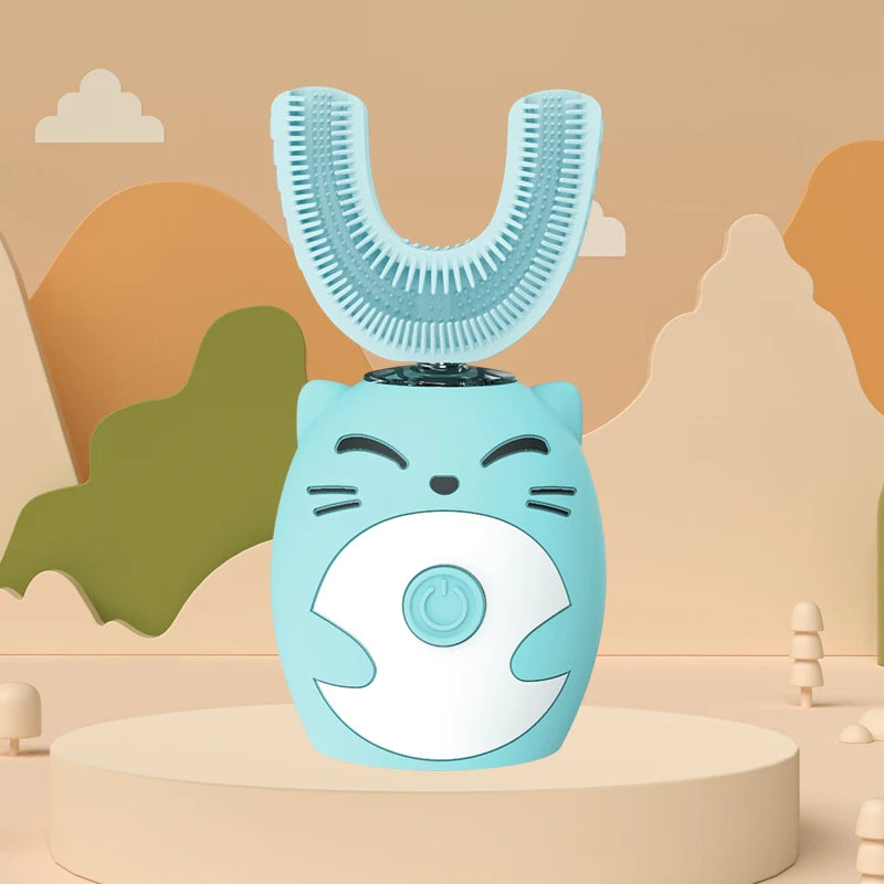 Children’s U-shaped Electric Toothbrush! 360 Degrees! (Automatic/Rechargeable)