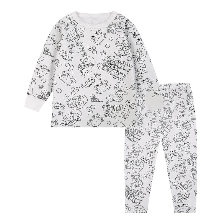 *Kids DIY Sketch Pajama Set* Baby/Boys/Girls