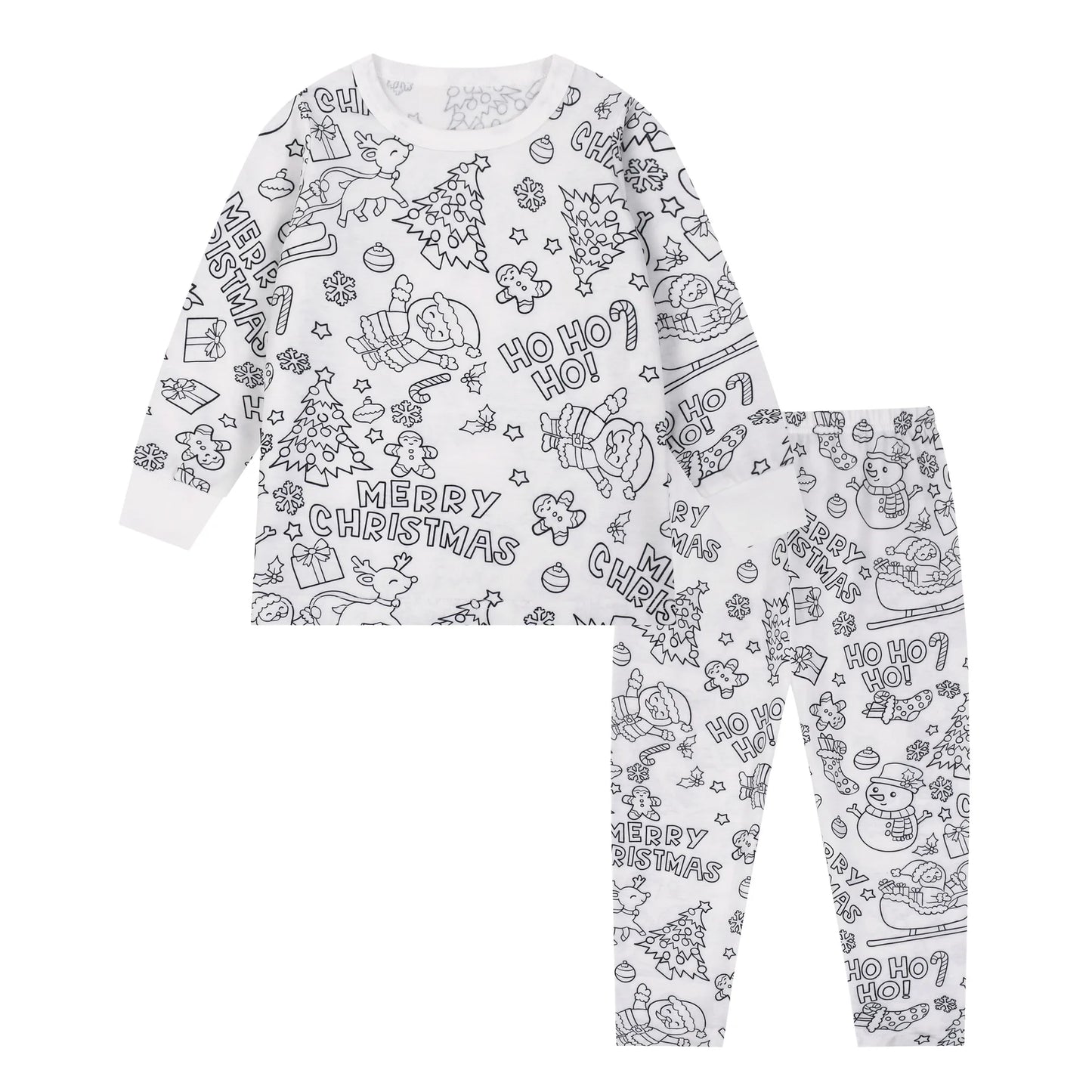 *Kids DIY Sketch Pajama Set* Baby/Boys/Girls