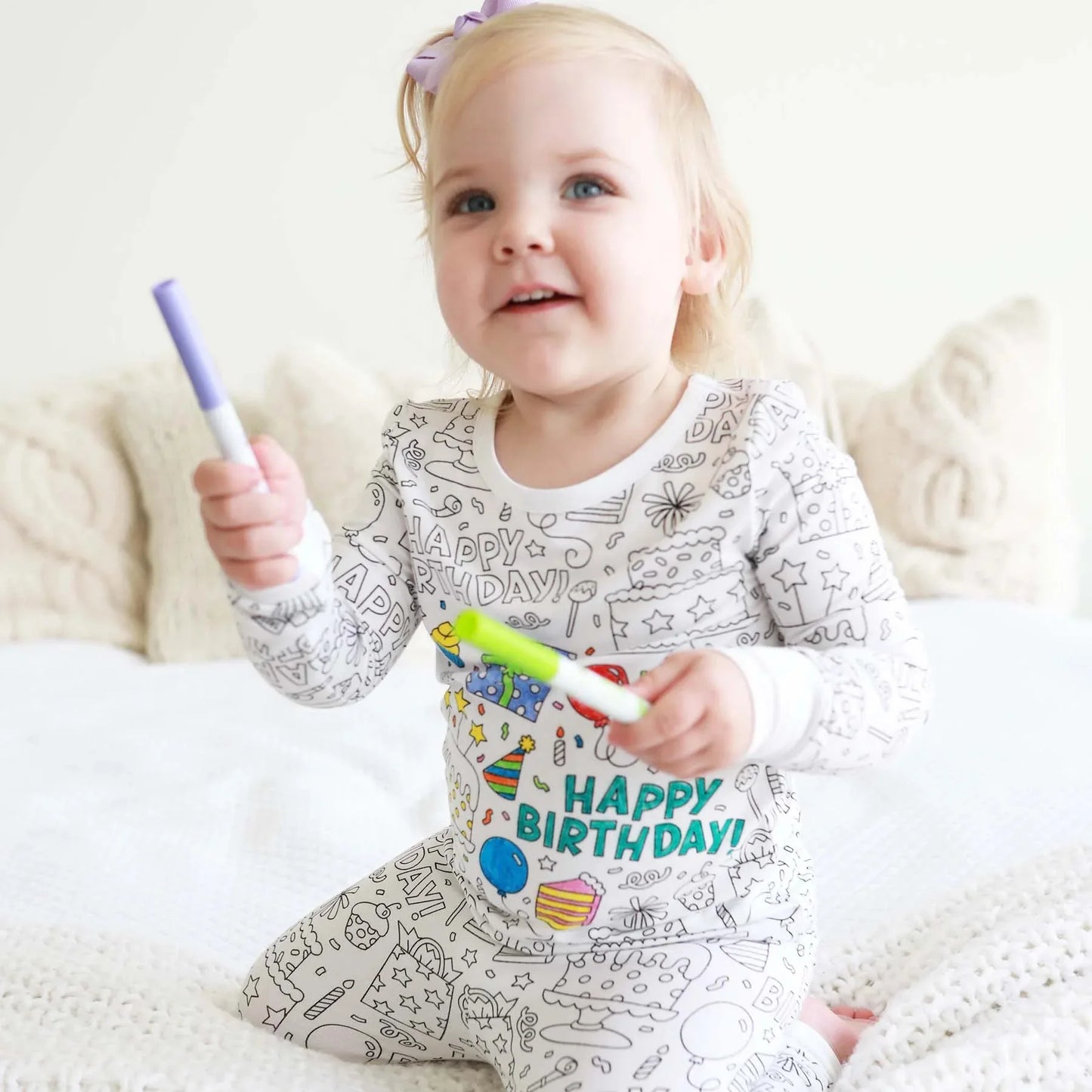 *Kids DIY Sketch Pajama Set* Baby/Boys/Girls