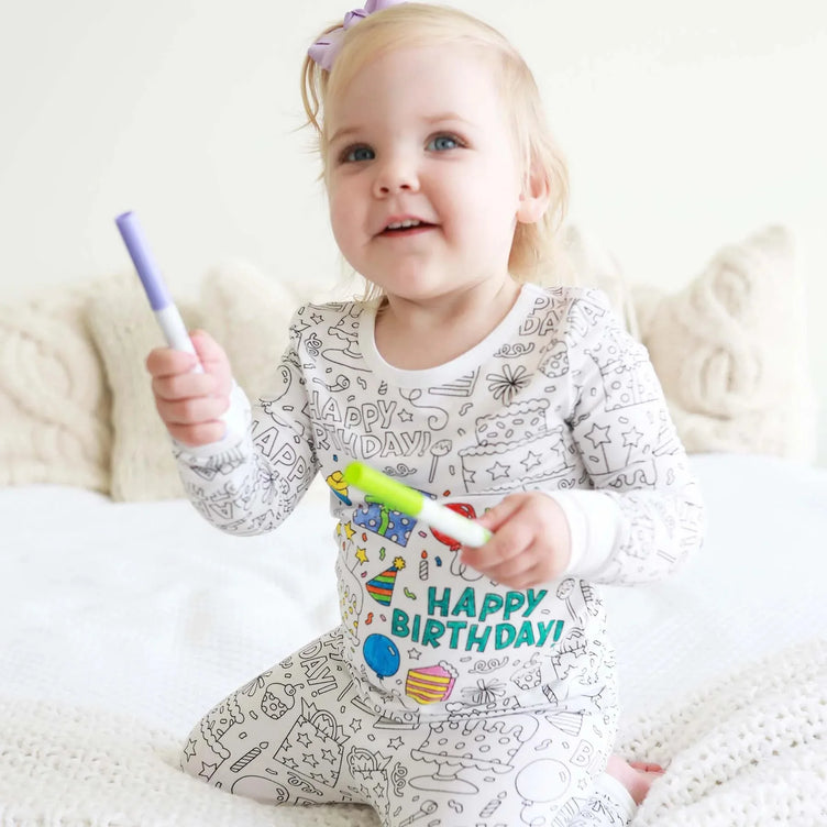 *Kids DIY Sketch Pajama Set* Baby/Boys/Girls