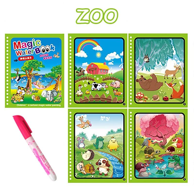 Magic Drawing Book (Set#2) No Mess