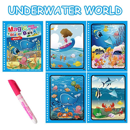 Magic Drawing Book (Set#2) No Mess