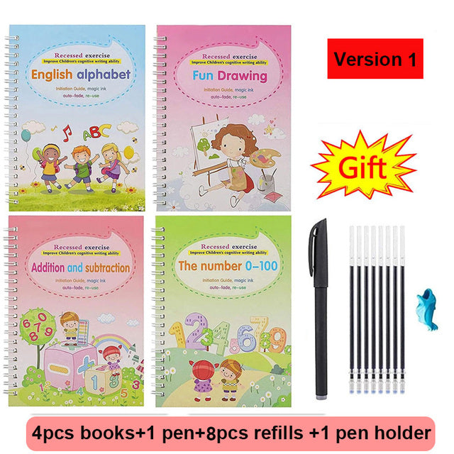 Children's Magic Practice Book (Set #2)