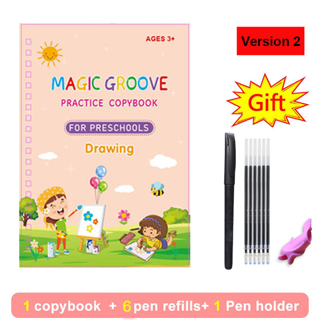 Children's Magic Practice Book (Set #2)