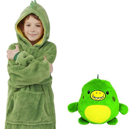 Kids Soft Pet Toy x Blanket/Hoodie