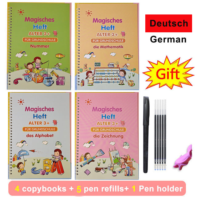 Children's Magic Practice Book (Set #2)