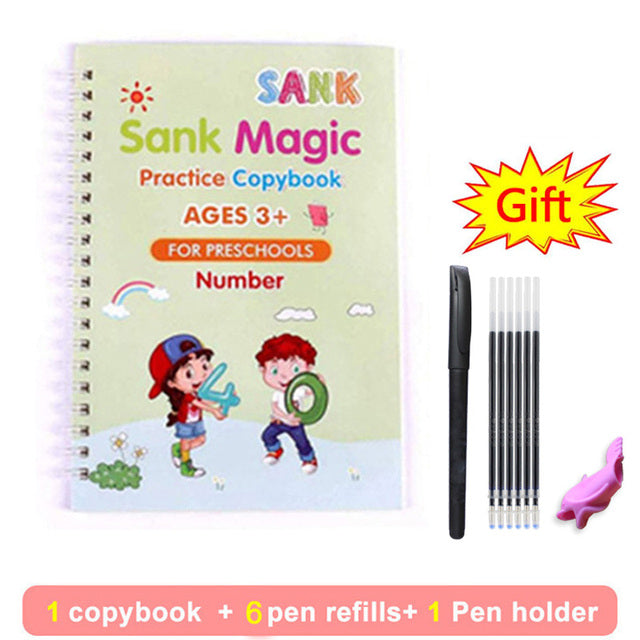 Children's Magic Practice Book (Set #2)