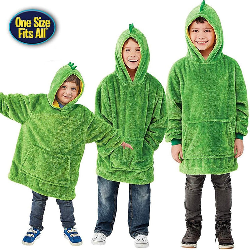 Kids Soft Pet Toy x Blanket/Hoodie