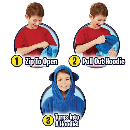 Kids Soft Pet Toy x Blanket/Hoodie