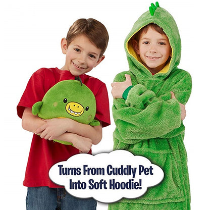 Kids Soft Pet Toy x Blanket/Hoodie